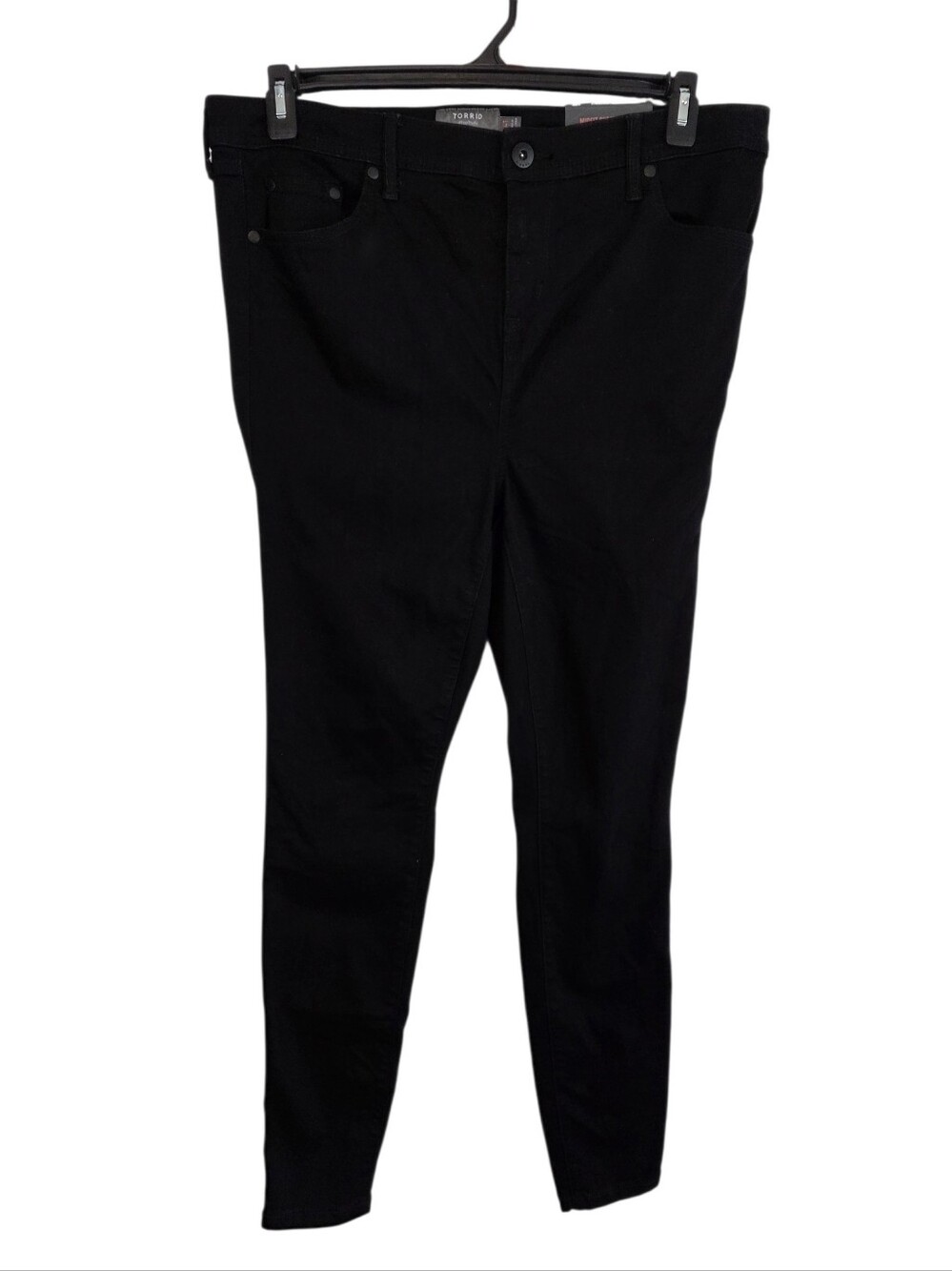Torrid Midfit Luxe Super Soft Super Skinny Black Jeans Size 14T New With. Tags